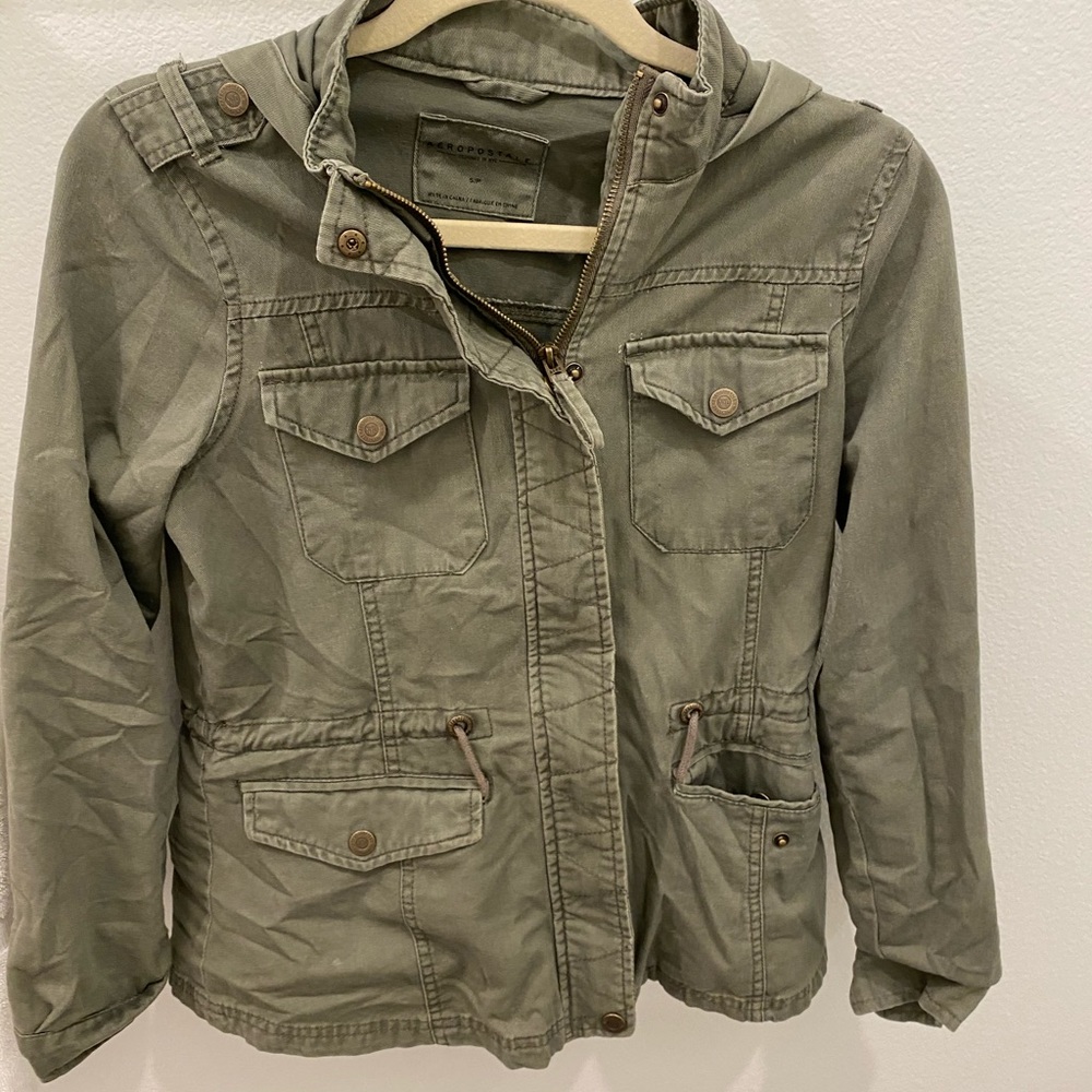 Army green Aeropostale jacket